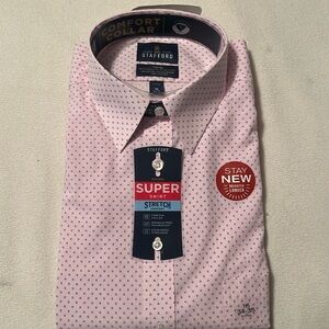 Men’s NWT, Stafford dress shirt 16/34-35